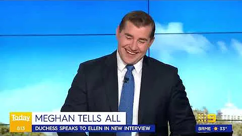 Aussie host loses it over Meghan Markle's Ellen in...