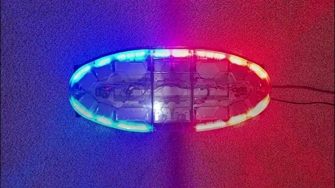 Federal Signal Arjent SL series B running and patterns. YouTube