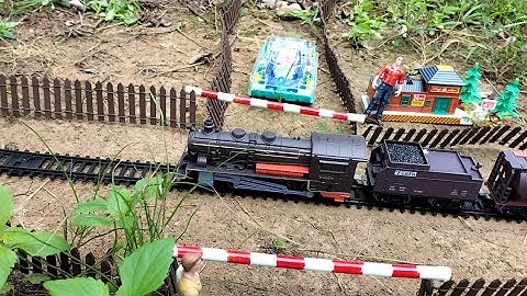 Hướng dẫn đồ chơi tàu hỏa chạy trên đường ray