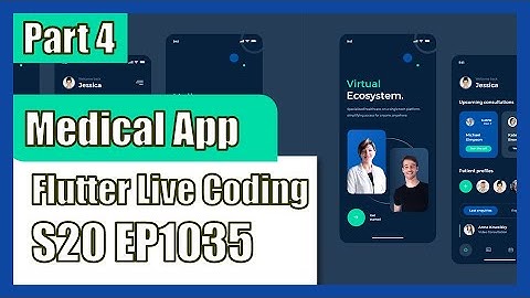 [Flutter] Flutter Live Coding EP1035 (Medical App Part 4)