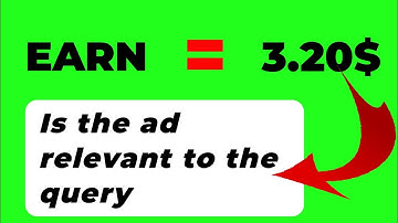 Is the ad relevant to the query / exam task 0.01$ per task / language english / #Toloka Earner Blog