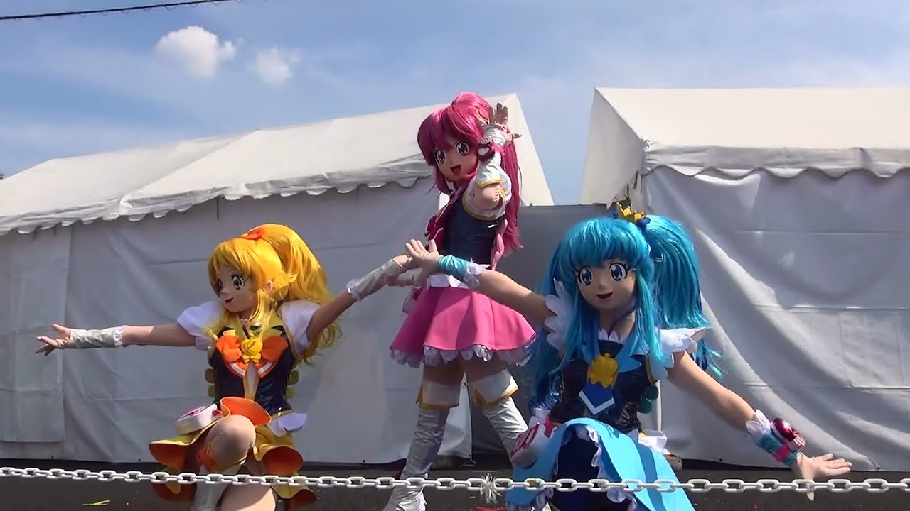 お見送りハピネスチャージプリキュア（ハニー登場）
