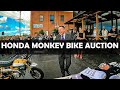 What did the battered HONDA MONKEY BIKE sell for?