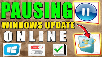 Pausing Windows Update Online Tutorial (2025)