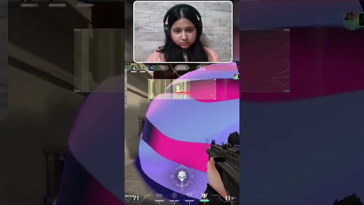 Battle Sage unlocked ⚡ ACE MOMENT! #valorant #girlgamer #ace #sagemain