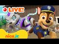 🔴 LIVE: PAW Patrol Stop Giant Robot Cat! w/ Chase, Marshall &amp; Rubble | Nick Jr.