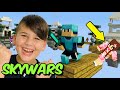 TO NOOBAKI ΔΕΝ ΞΕΡΕΙ ΚΑΘΟΛΟΥ ΝΑ ΠΑΙΖΕΙ SKYWARS MINECRAFT FAMOUS GAMES @Let’s Play Kristina