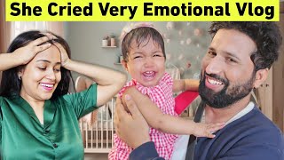 She Cried 😭 Daughter Met Dad After 20 Days 😲 Her Epic Reaction Caught On Camera |Very Emotional Vlog