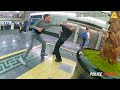 Man Punches Cop at The Airport, Instantly Regrets It
