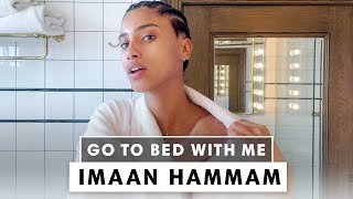 Model Imaan Hammam's Special Tool For Deep Product Penetration | Go To Bed With Me | Harper's BAZAAR