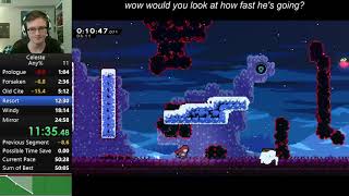 Celeste Any% Speedrun in 49:21 [PB]