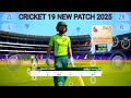 Official game of the ashes cricket 19 on mobile New patch 2025 real kits pak vs ban 05 over match !