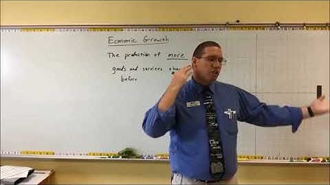 Economic Growth Part 1 - Class Session - Mr. Ryan
