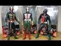 仮面ライダーTHE NEXT 1号・2号・V3ソフビ魂からリアルタイプ造形＆ポーズ固定ソフビ！ MASKED  RIDER 1・2・V3