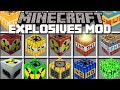 Minecraft EXPLOSIVES TNT MOD / BURN DOWN A CITY WITH YOUR TNT'S!! Minecraft