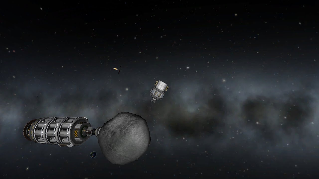Asteroid Redirect Mission (ARM) in Real Solar System KSP - YouTube
