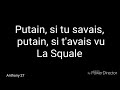 Moha la squale  ma belle paroleslyrics mohalasquale mabelle