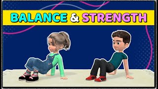 7 training exercises for kids balance strength