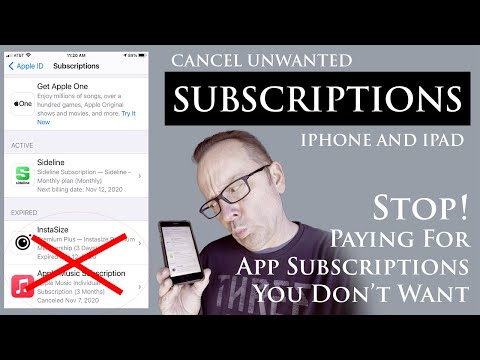 Video: How To Cancel A Paid IPhone Subscription: 3 Ways