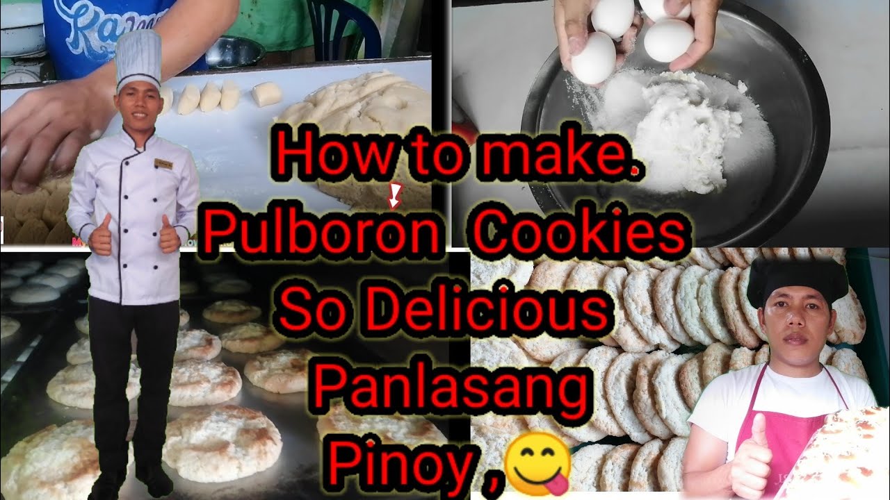 How to make Pulboron Cookies .😋So Delicious Panlasang Pinoy , Plss