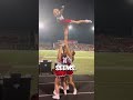 Cheerleading routine warmup