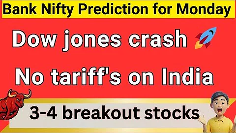 bank nifty prediction for tomorrow | stock market prediction for tomorrow