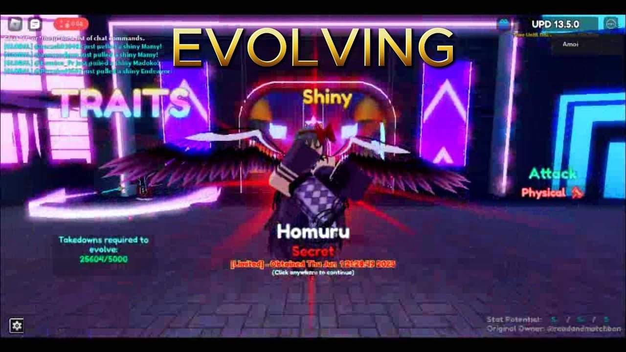 Shiny Homura / Homuru (AA) ANIME ADVENTURES