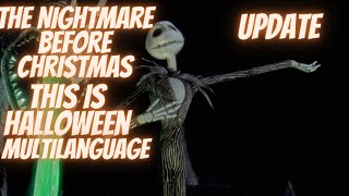 The Nightmare Before Christmas This is Halloween Multilanguage (Update)