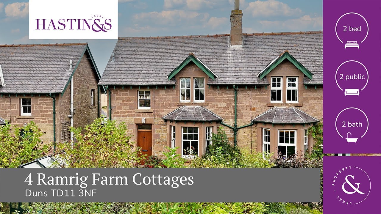4 Ramrig Farm Cottages, Duns TD11 3NF - Video Tour