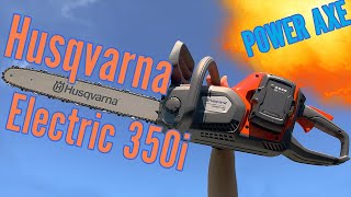 Husqvarna Electric Chainsaw 350i POWER AXE