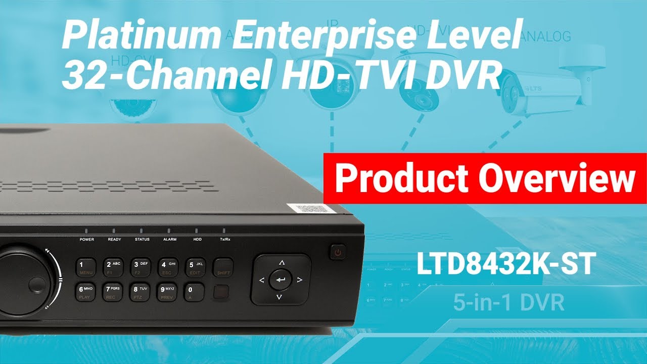 LT SECURITY LTD8432T-FA TVI DVR DRIVERS UPDATE