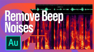 How to use Spectral Frequency Display in Audition? Remove Beep Noises