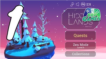 HIDDEN LANDS - Visual Puzzles Gameplay Walkthrough #1 (Android, IOS)