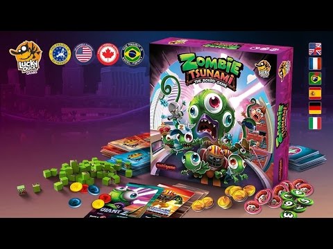 Zombie Tsunami - The Board Game by Lucky Duck Games — Kickstarter