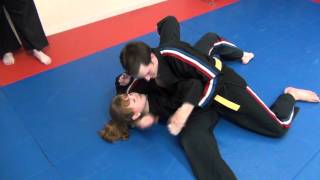 Hip Throw into Floating Americana from Scarf Hold Combo