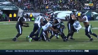 Earl Thomas Recovers Fumble Seahawks at Eagles December 7 2014
