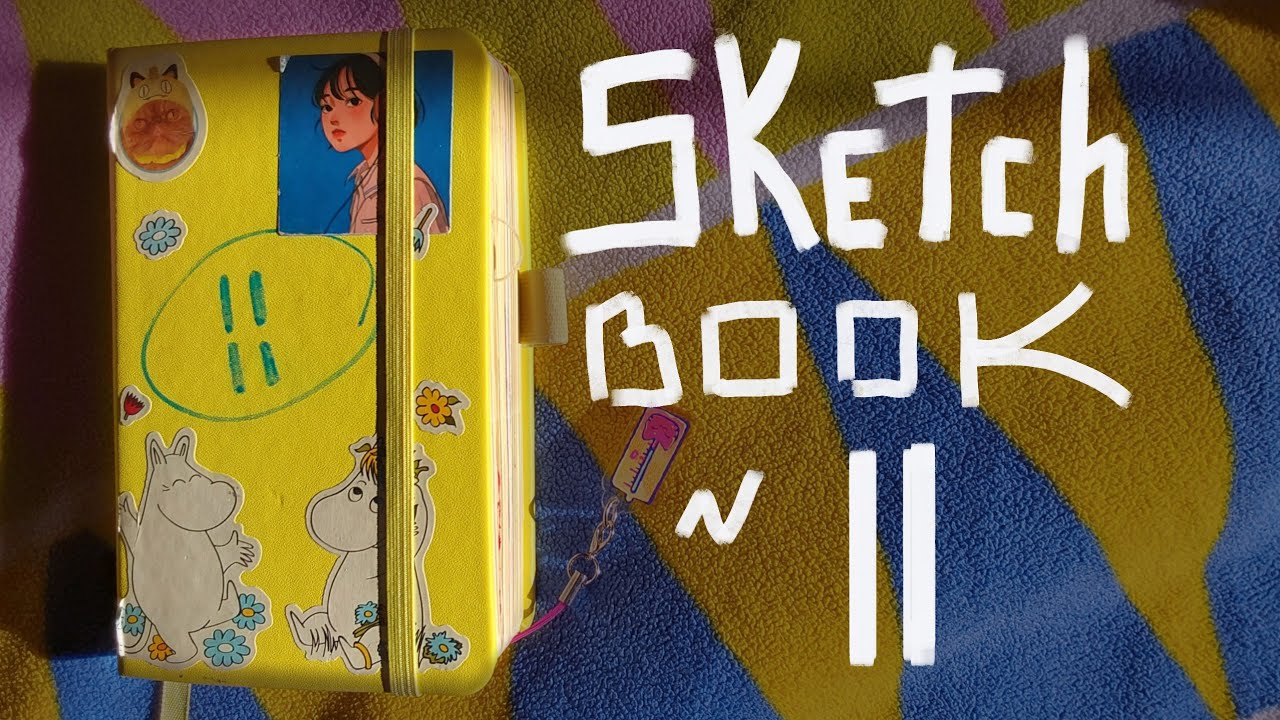 #11 SKETCH BOOK TOUR - graphic art - YouTube