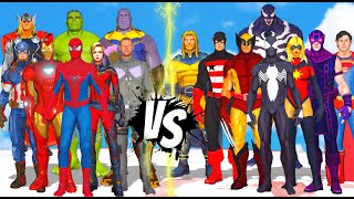 AVENGER BATTLE ROYALE - AVENGERS CLASSIC VS DARK AVENGERS - EPIC BATTLE