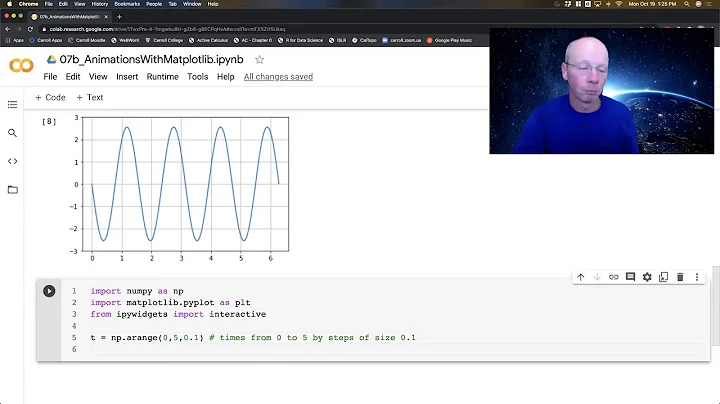 Python Videos 07e: Interactive Plots With matplotlib and ipywidgets