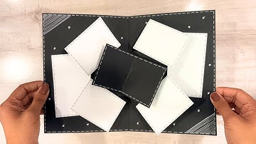 DIY Pop Up Card | Cards For Scrapbook | How To Make Cards For Scrapbook