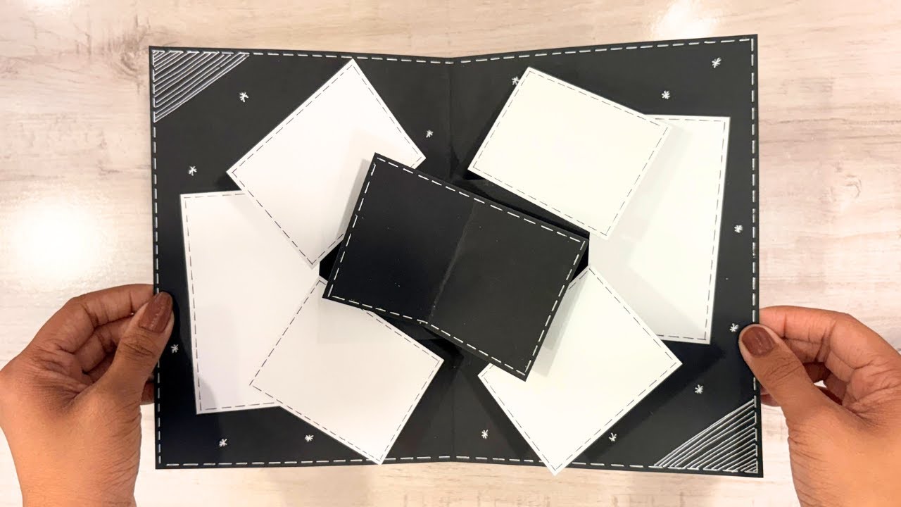 DIY Pop Up Card | Cards For Scrapbook | How To Make Cards For Scrapbook ...