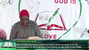 7 DAYS FASTING & PRAYERS | DAY 1| BISHOP ELIZABETH AROWOLO | CHRIST'S LOVE MINISTRIES.  01-05-24