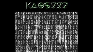 KAOS777 - Runes / Matrix Computer Animation