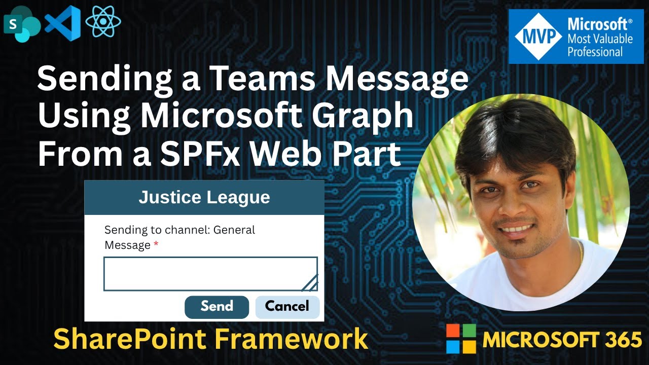 SPFx Web Part to Send Teams Channel Messages via Microsoft Graph API ...