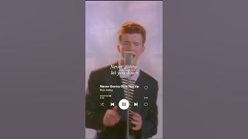 Thumbnail of Never Gonna Give You Up - Rick Astley (Lyrics) 🎵