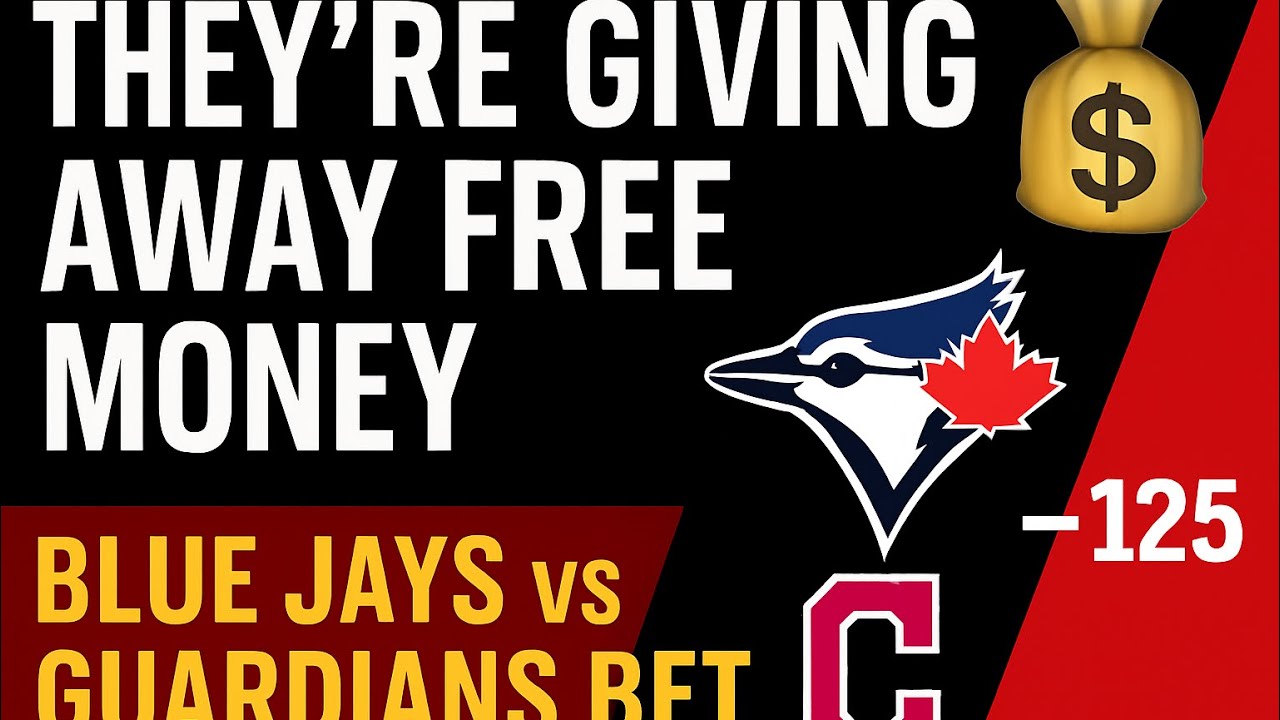 THEY’RE GIVING AWAY FREE MONEY 💰 | Blue Jays vs Guardians Bet (June 24th 2025)