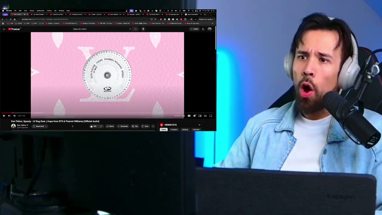 J Hope featured on Don Toliver x Pharrell Williams song SPEEDY - REACTION and Honest Opinion