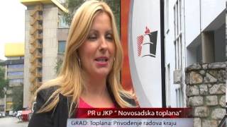 TV KANAL 9, NOVI SAD:  Toplana -  privodjenje radova kraju