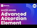 Advanced Accordion - Master Addons for Elementor Page Builder
