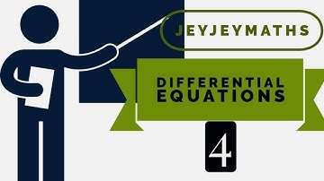 DIFFERENTIAL EQUATIONS PART 4 Prepared by BINOY XAVIER MSc,BEd,SET